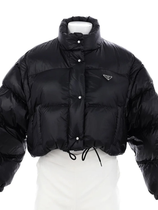 Prada Jackets & Blazers - Prada Cropped Puffer Jacket Vest